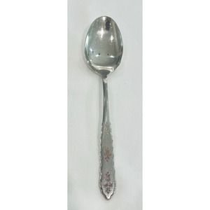 Oneida  Table Spoon FLORAL BOUQUET Stainless‎ Distinction Silverware Flatware